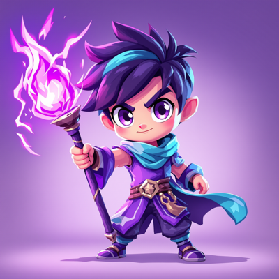 Premium character art and cinematic cosmetic concepts
